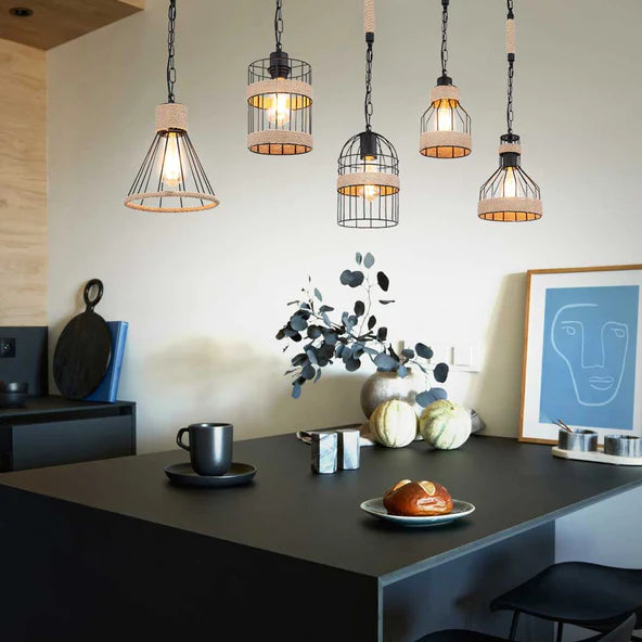 Hurrah 3-Light Industrial Pendant Lighting 