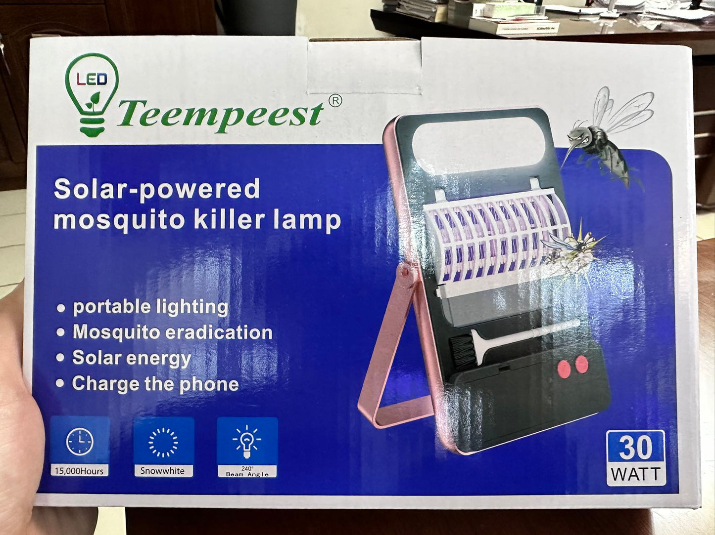 Solar Mosquito Killer Lamp